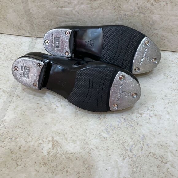 BLOCH ANNIE TYVETTE TAP SHOES IN BLACK PATENT‎ - Picture 7 of 8